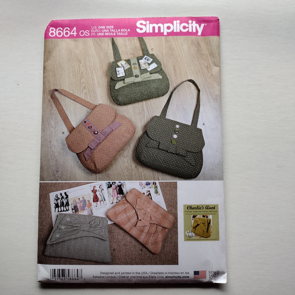 Simplicity 8664 Purse Pattern